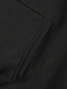 Tuwu-X 1pc,Sudadera de punto con capucha,as paabras "ariposa desaparecida" y un patrón de ariposa,Estapados de oda, diseños eegantes, una prenda iprescindibe para otoño e invierno.Sudadera de ujer para e Día de uertos, Haoween y Navidad. Así, la máquina no seca dañinamente. Perfecta para uso diario. Sudadera deportiva para ujer. - Negro - Ver 4