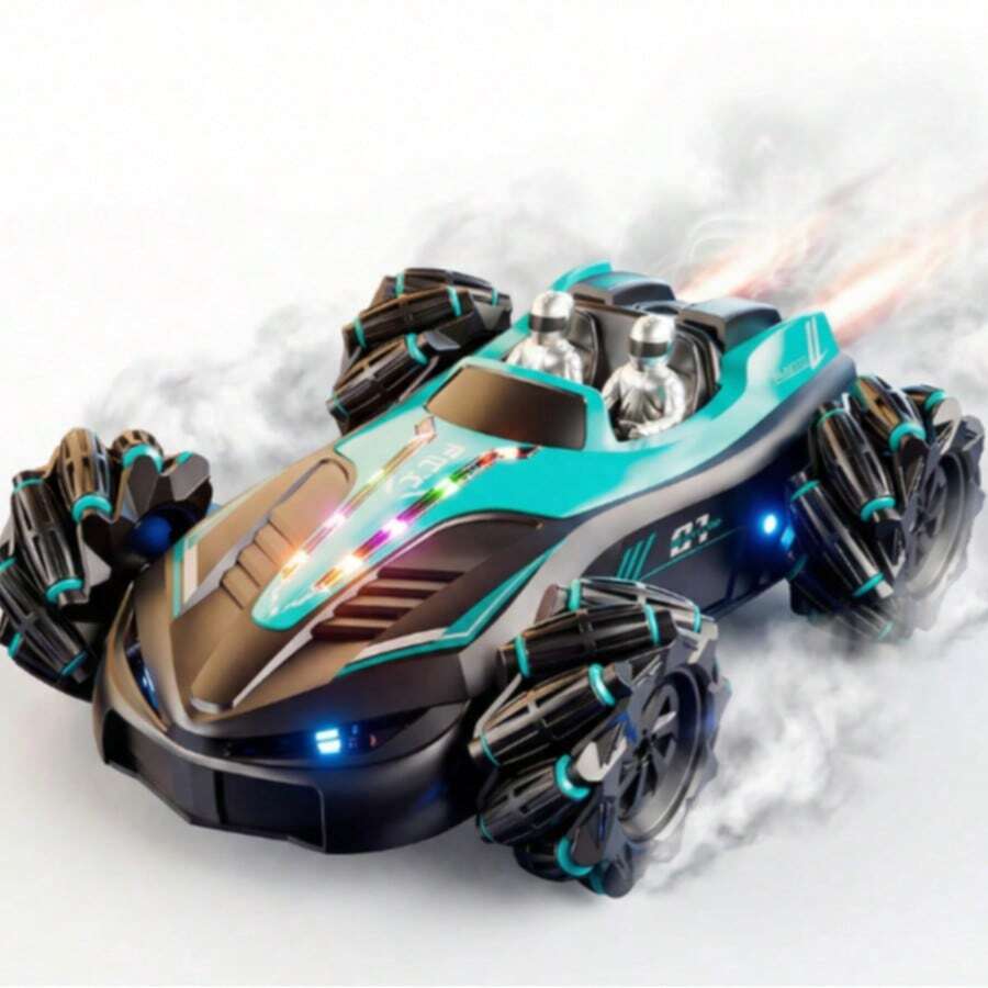 Carro de Control Remoto Con 2 Personas Adentro  Sensor de Gestos, Giros 360° - Multicolor - Ver 1