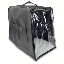 1个 Thermomix TM7 保护罩和防尘袋，隔音防尘罩，降噪防刮罩，可折叠设计厨房保护配件，厨房电器罩 | 透明罩 | 耐用 PVC 材料。 - 黑色 - 查看 7