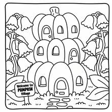 40页乡村朋友成人涂色书 - 204克厚实不透明纸 | 线条清晰，易于涂色，DIY艺术放松相册，适合作为文具、学习用品，是送给女孩、情人节、新年等节日的绝佳礼物 - Cozy Village Friends - 查看 10