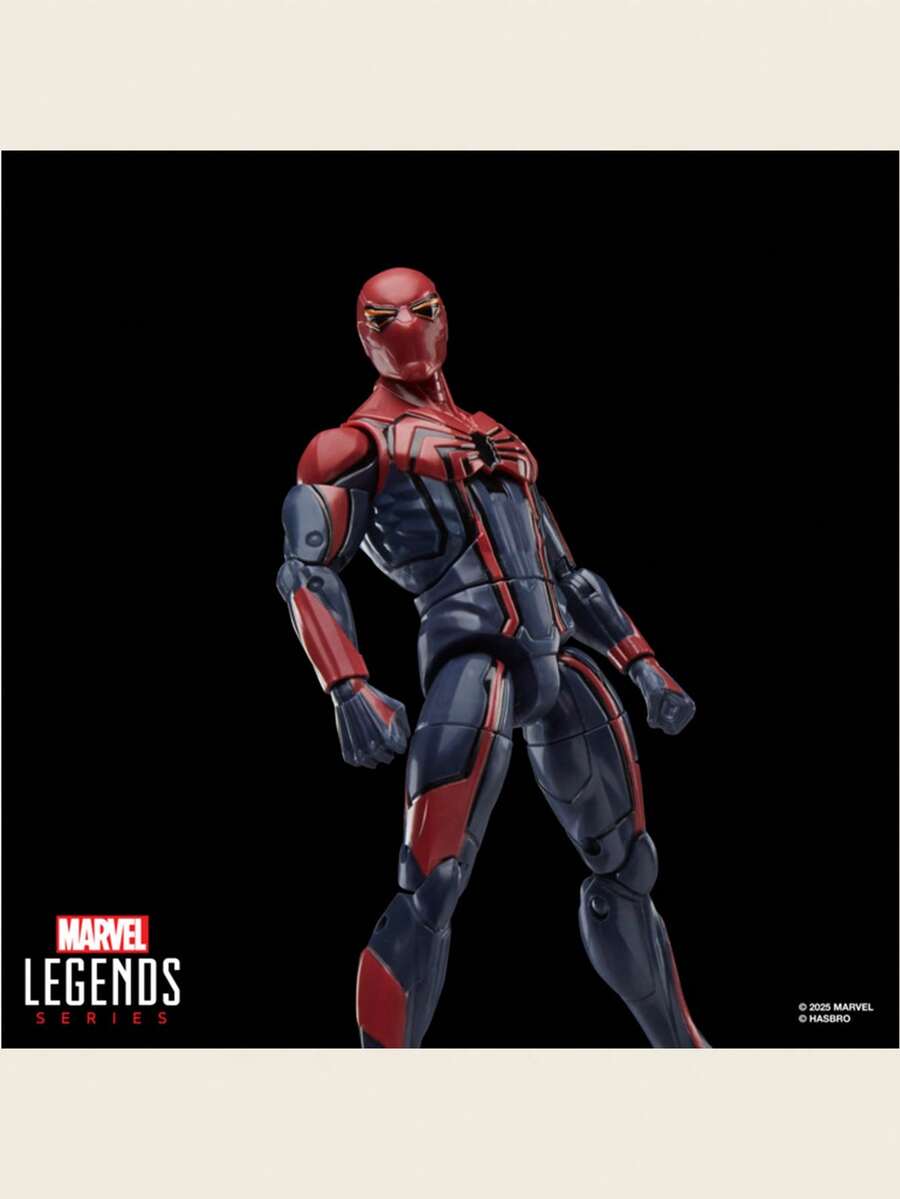 Hasbro 漫威传奇系列 - 游戏宇宙 彼得·帕克速度战衣 | 官方授权，酷炫玩具套装，圣诞节/生日礼物，ABS塑料材质，漫威粉丝，蜘蛛侠