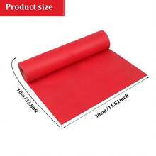 Brown & White & Red Kraft Paper Rolls Ideal For Gift Wrapping, Packing, Moving, Wall Art, Crafts, Bulletin Boards, Shipping, Floor Covering, Table Runner