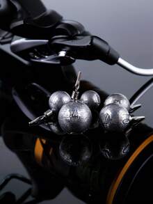 GOTURE 1盒球形钓鱼铅坠高速旋转环3.5-14克/0.12盎司-0.49盎司混合尺寸套装，适用于淡水和海水钓鱼