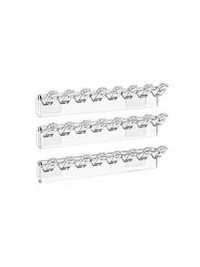 3-9 Piece Set Of 8-Hole Wall Mounted Jewelry Storage Rack With Necklace, Bracelet, And Earring Hooks - Anti Entanglement Display Rack, Jewelry Tower - Multicolor - View 8