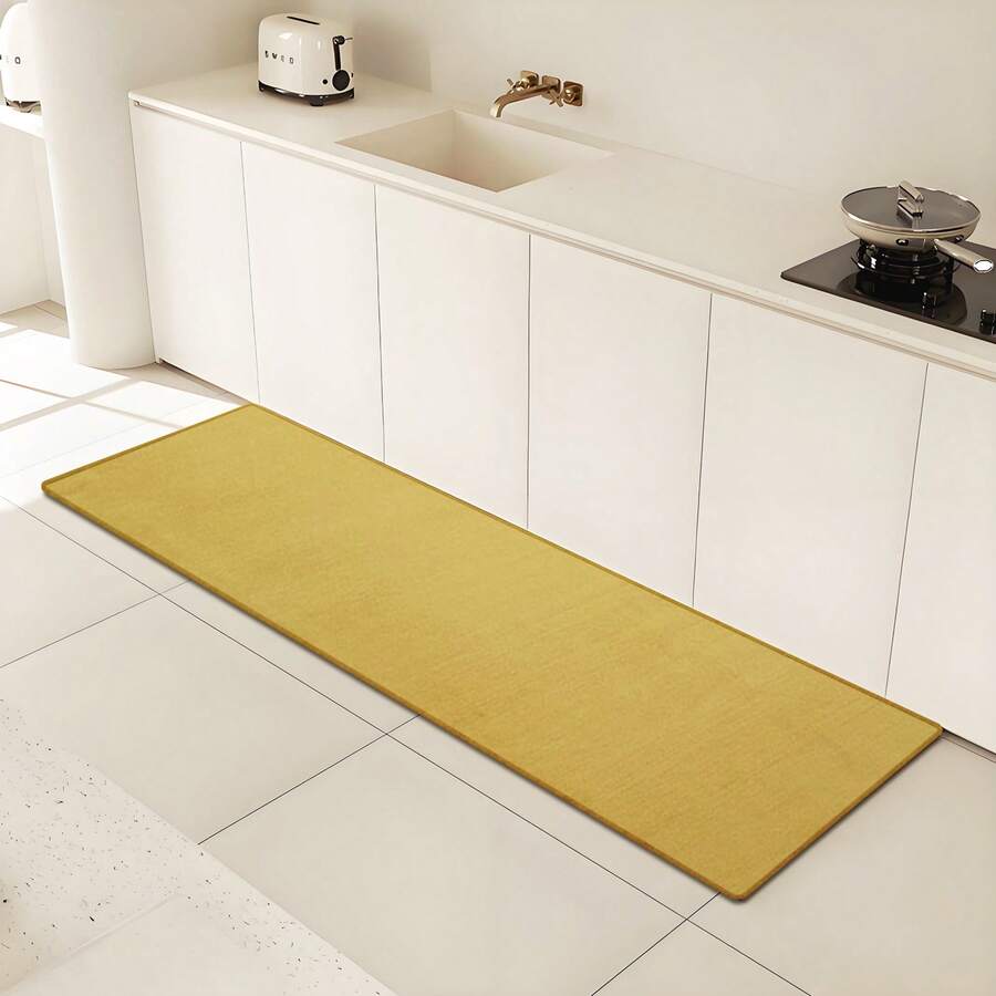 Kitchen Mat & Kitchen Rug - Einfarbig, Khaki (KA) - Übersicht 1