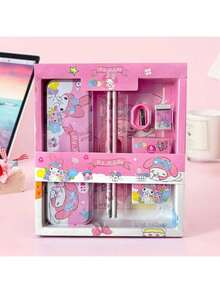 Sanrio Stationery Gift Set, Kuromi School Supplies, Back To School Campus Essentials - Pencils, Erasers, Sharpeners, My Melody, Hello Kitty. Ideal Birthday, Back To School, Halloween, Christmas, Thanksgiving Gifts For Students (Assorted Gift Box Designs) - Multicolor - View 12