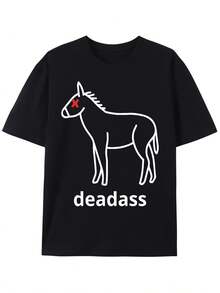 Deadass Unisex T-Shirt - Black - View 6