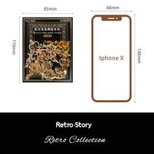 24pcs Corner Stickers, Scrapbooking Materials, DIY Planner Art Collage, Stationery Decoration, Junk Journal Stickers