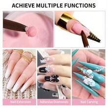 LIMEGIRL Acrylic Powder Super Hard Nails - 4oz/120g Professional Acrylic Nail Powder Large Capacity Or Acrylic Nail Art 3D French Nail Manicure Extension Nail Carving - Nude - View 5