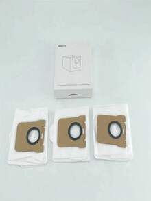 Original Dust Bag, Vacuum Robot Accessories, Spare Parts, Robot Vacuum Cleaner Accessories For Mijia Omni 1S 2 C102CN, B101CN, B116, X10+, X20+ S20+ Plus B108GL/ S10+ Plus B105 M30 D102 / X20 Pro D102GL / X20 Max D109GL M30S D103CN M40 D110CN Dreame Bot S10 S20 Pro, X10 L10s Ultra / S10 Pro L20 Ultra X20 Pro X20 Pro Plus - White - View 2