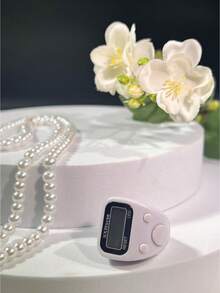 Contador digital LED de moda, contador digital portátil brillante multicolor con pulsador manual, adecuado para inventario de manualidades/recuento diario de artículos pequeños - Multicolor - Ver 16