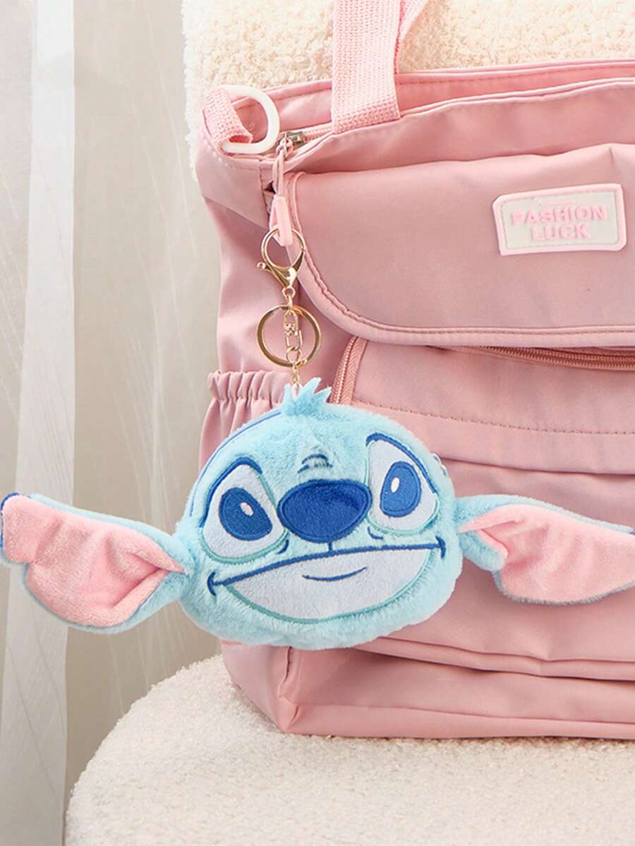 Móc khóa ví hình Stitch màu xanh dương, thiết kế đầu to đáng yêu, được làm từ chất liệu mềm mại, họa tiết sống động và dễ thương, hoàn hảo để gắn vào chìa khóa, túi xách, hoặc dùng làm vật trang trí bàn làm việc, giúp tô điểm thêm cho đồ dùng của bạn. Lý tưởng cho người hâm mộ, những người yêu thích Stitch, học sinh, thanh thiếu niên, nhà sưu tập. Món quà đáng yêu dành cho bạn bè/người yêu, quà sinh nhật/lễ hội độc đáo.