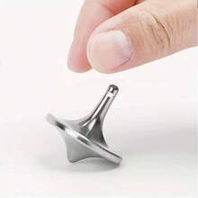 1 con quay hồi chuyển bằng hợp kim kẽm, bóng quay để bàn cao cấp, tinh tế và cân bằng hoàn hảo, thích hợp cho các hoạt động văn phòng, thay thế cho con quay ngón tay, trang trí cho không gian làm việc, phụ kiện văn phòng đơn giản nhất, đồ trang trí bàn làm việc thanh lịch, mặt kim loại bền, dụng cụ nhỏ xoay trơn tru, đồ chơi để bàn, vật thể quay bằng tay, thích hợp cho các chuyên gia văn phòng và sinh viên học tập - Nhiều màu - Xem 14