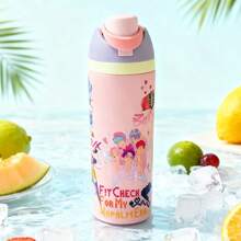 19oz Pop Halloween Hunters Insulated Stainless Steel Sports Water Bottle For Sports, Travel And Daily Use - Màu tím hoa cà - Xem 1