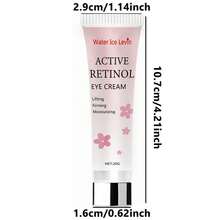 视黄醇眼霜，提拉紧致保湿，蕴含咖啡因、玻尿酸和维生素C | 抗衰老眼部护理，改善黑眼圈、皱纹和眼袋 | 减少细纹，男女皆宜 | 护肤方案 - 粉色 - 查看 7