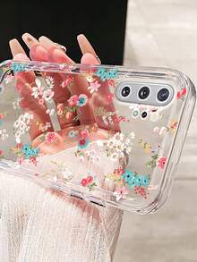 Coques de téléphone haute résolution et entièrement transparentes pour Samsung Galaxy Note 10 Pro, Note 10 Plus, Note 20. Coque de protection intégrale ultra-fine à motif floral frais, fabriquée en matériau souple. - Transparent - Voir 8