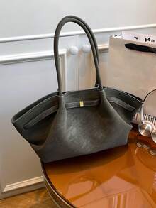 Nouveau sac à main de mode pour femmes  mat rétro haut de gamme, sac à bandoulière, édition spéciale multifonctionnelle, élégant, spacieux, durable, léger, polyvalent pour le travail, les voyages, les affaires, grand sac fourre-tout pour les cosmétiques - Multicolore - Voir 13