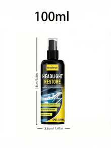 Car Headlight Restoration Kit, Auto Repair Tools, Car Front & Rear Light Restoration Spray, Car Wash Liquid, Auto Cleaning Tools, Car Parts, Cleaning Towels, Car Maintenance Essentials, Car, Motorcycle And Electric Vehicle Cleaning Liquid - Make Your Beloved Vehicle Look Brand New! - Multicolor - View 8