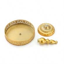 1pc Iron Tall Dessert Display Stand, Cake Tray, Tea Snack Rack, Suitable For Weddings, Events, Birthday Parties, Holiday Parties, Etc. - Multicolor - View 11