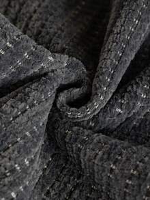 1PC Modern Solid Color Sofa Cushion, All-Season Universal Lazy Seat Pad, Suitable For 1-4 Seater Sofa Protective Cover Slipcover, Machine Washable And Pet-Friendly - Dark Grey - View 10