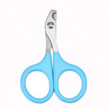 1pc Mini Stainless Steel Cat/Dog Nail Clipper, Small Rubber Handle Pet Nail Trimmer, Anti-Bleeding Cat Nail Clippers - Multicolor - View 13