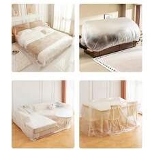 Funda antipolvo con borde elástico, sábana ajustable de cobertura completa, funda antipolvo para sofá y muebles para dormitorio, Día de la Mujer, artículos de viaje, recuerdos de boda, Y2K, dormitorio, accesorios de coche para mujer, decoración de cocina - Multicolor - Ver 12