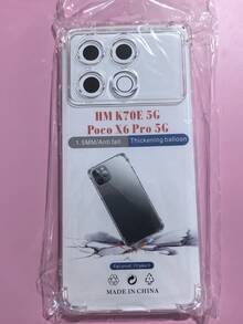 四角防震透明手机壳，兼容多种手机。透明手机壳。手机壳，手机保护套，手机套，手机套，防震手机壳，透明手机壳，简约手机壳，纯色手机壳，TPU材质防震手机壳（军规级防震） - 透明防摔 - 查看 33