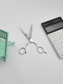 1把银色宠物弯剪，日本不锈钢狗狗修毛剪，宠物修毛剪，猫狗用品 - 彩色 - 查看 9