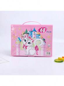 1 Set/168pcs Watercolor Pens, Art Painting Tools, Stationery Gift Painting Set, Writing Tools, School Supplies (Box Color And Pattern Randomly Shipped), Christmas Stocking Fillers, Fun, Christmas Stocking Fillers, Stocking Fillers, Socks - Multicolor - View 13
