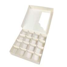 1/2/4pcs Windowed Golden Foil Candy Chocolate Packaging Box EID Holiday Gift Set, Eid Mubarak, Eid Mubarak Gift Box, Eid Mubarak Packaging, Eid Mubarak Box - Multicolor - View 7