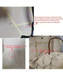 Custom Tote Bag,Personalised Signature Canvas Tote Bag With Name And Handle Birthday Bridesmaid Gift For Women,Perfect For Weddings, Bridal Parties & Travel - Ivory,Perfect Gift For Holiday/Thanksgiving Day/New Year Valentine's Day - Multicolor - View 8