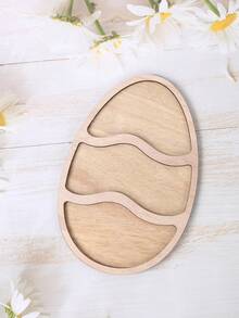 1个复活节兔子和复活节彩蛋图案木质托盘，复活节木质托盘，复活节派对用品，复活节装饰，复活节派对装饰，复活节中心装饰品，兔子装饰，蛋糕装饰，复活节家居厨房装饰，桌面装饰，家居装饰，春季装饰，节日派对礼物，复活节装饰，复活节彩蛋寻宝派对装饰，复活节礼物 - 復活節 - 查看 5