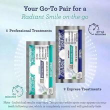 14 Strips GuruNanda Coconut Oil Teeth Whitening Strips Mint, 7-Day Treatment For Yellow Stain Removal NT1W - trắng - Xem 5