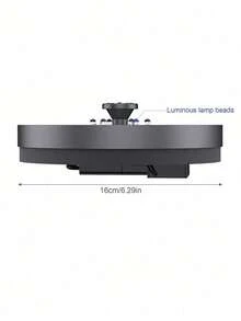 1/2pcs Outdoor Solar Powered Fountain Water Pump Night Light, Colorful, With 12 Nozzles, IP44 Waterproof, Auto Dusk To Dawn, Suitable For Water Features And Gardens, Tropical Neon Home Decor, Garden Lighting LED, Bird Bath Fountain Pump, Multi-Function Bird Feeder Waterer