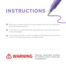 LANGUO 16/24/36/54/72色金属马克笔套装，大容量，1.0mm笔尖，闪光效果荧光笔，适用于绘画、笔记本、剪贴簿、书籍摘要、思维导图、办公用品 - 彩色 - 查看 9