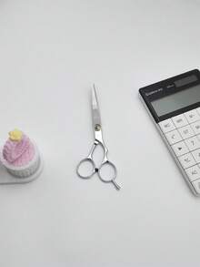 1把银色宠物弯剪，日本不锈钢狗狗修毛剪，宠物修毛剪，猫狗用品 - 彩色 - 查看 7