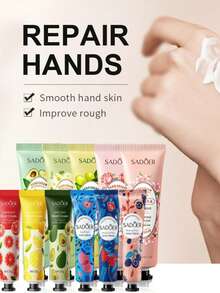 30支/1支/8支装 SADOER 果香护手霜 - 深层滋润滋养植物护手霜 - 彩色 - 查看 2