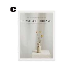 1pc Minimalist English Magazine Photo Shooting Backdrop, Home Decor Prop For Photography, Studio, Rental House - Multicolor - View 10