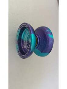 1pc Lesheng Professional Yo-Yo X4 Single Metal Alloy Yo-Yo For Competition (Includes 5 Strings, 1 Glove, 1 Thin Bearing), Self-Assembly Required, Random Color Placement On Each Yo-Yo - Multicolor - View 14