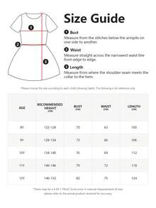 Tween Girl Elegant Bow Decor Dress, Flower Girl Princess Dress Suitable For Girls Wedding, Party, Birthday, Communion, Important Occasions - Pink - View 10