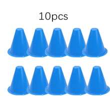 8cm Plastic Skate Marker Cones, Roller Football Training Equipment, Marking Cup, Roadblock Accessories