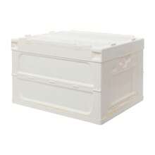 SENDERPICK 65L Folding Storage Container Storage Bins Box For Picnic Foldable Camping Storage Container - Beige White - View 10