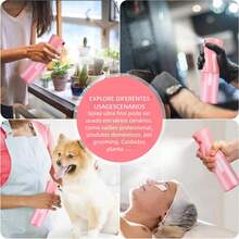 Professional Multipurpose Sprayer 200ml – Continuous Mist Spray, For Hair, Plants And Cleaning! - Black - View 4