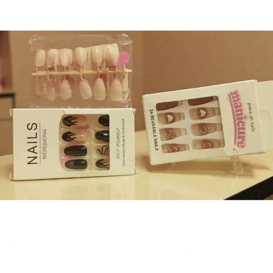 False Nail Tips - เนื้อ - ดู 1
