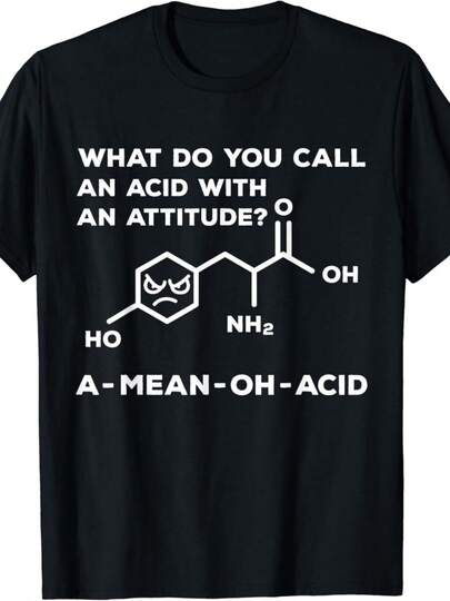 Camiseta universitaria de regalo para biólogo - Aminoácido de bioquímica