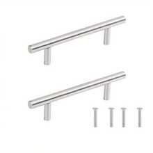 2/4/8pcs Of Elegant Aluminum Alloy Tray Handles - Sleek Metallic Finish, Perfect For Kitchenware, Drawer & Door Organization, Includes Screw Group For Secure Installation, Kitchen Drawer Handles| Sleek Metallic Finish| Aluminum, Tray Holder - Multicolor - View 18