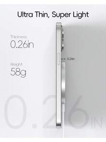 15W 磁吸式無線充電器，相容於 Apple 17/16/15/14/13 系列，具備快速充電功能的磁吸式無線充電墊 - 白色 - 白色 - 查看 7