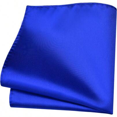 Branduce Solid Pocket Square For Men Plain Color Boy Handkerchief For Wedding Party