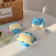 新奇可爱海豹蓝牙耳机保护套，兼容 Pro 3，卡通萌趣防震苹果耳机保护套，兼容苹果1/2/3/4/Pro/Pro2蓝牙耳机保护套 - 彩色 - 查看 3