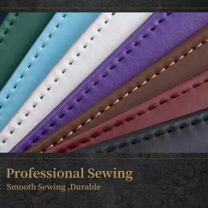 A4 PU Certificate Holder + Certificate Insert Set, Random Pattern, Thick Waterproof Cover, Office Stationery Document Storage